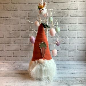 Gardeners Eden Carrot Hat Gnome